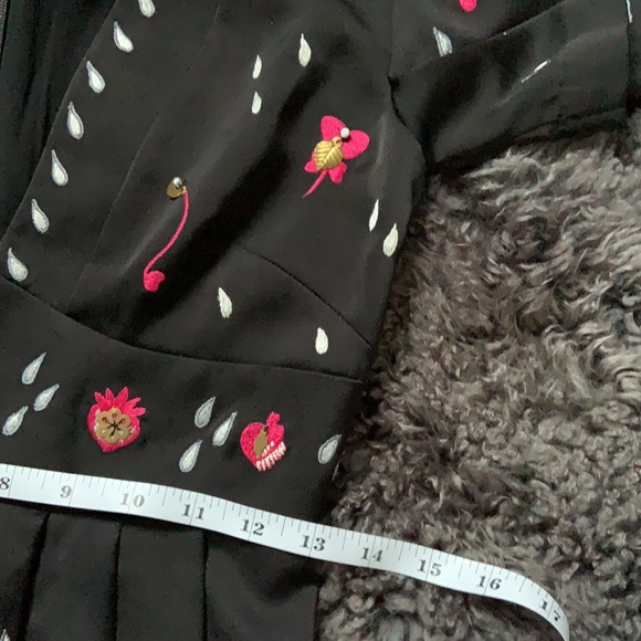 Temperley London NWT black midi dress UK6/US2 - Picture 8 of 9